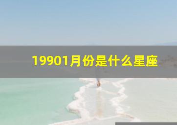 19901月份是什么星座