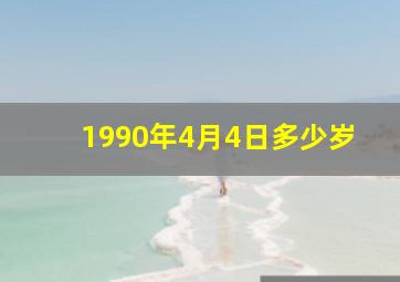 1990年4月4日多少岁