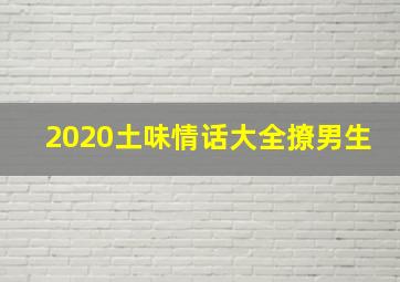 2020土味情话大全撩男生