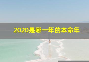 2020是哪一年的本命年