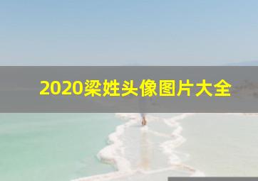 2020梁姓头像图片大全