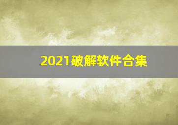 2021破解软件合集