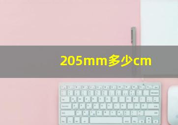 205mm多少cm