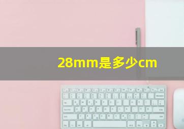 28mm是多少cm