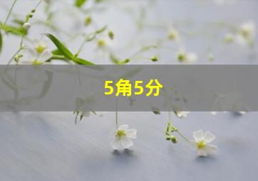 5角5分