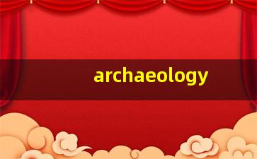 archaeology