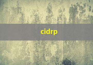 cidrp