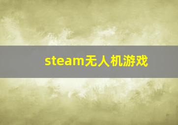 steam无人机游戏