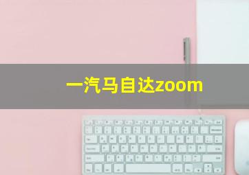 一汽马自达zoom