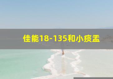 佳能18-135和小痰盂