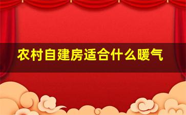 农村自建房适合什么暖气