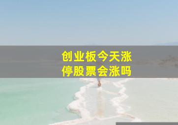 创业板今天涨停股票会涨吗