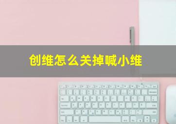 创维怎么关掉喊小维