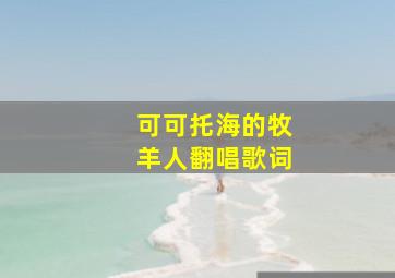 可可托海的牧羊人翻唱歌词