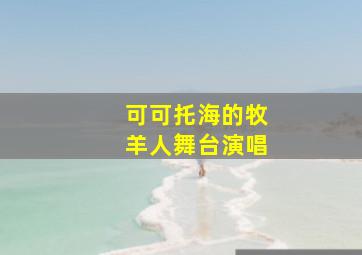 可可托海的牧羊人舞台演唱