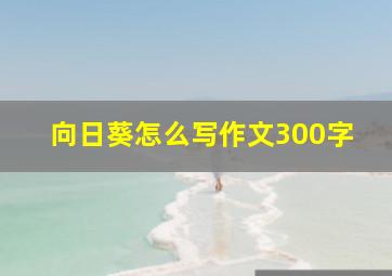 向日葵怎么写作文300字