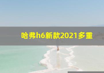 哈弗h6新款2021多重