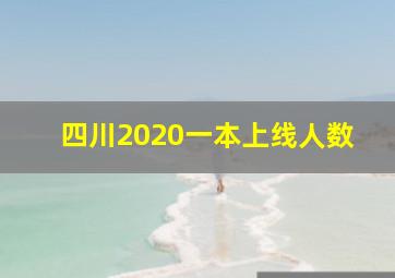 四川2020一本上线人数