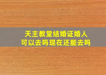 天主教堂结婚证婚人可以去吗现在还能去吗