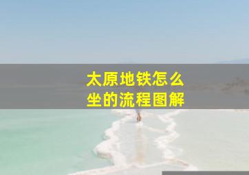 太原地铁怎么坐的流程图解