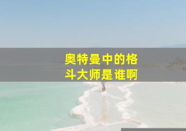 奥特曼中的格斗大师是谁啊