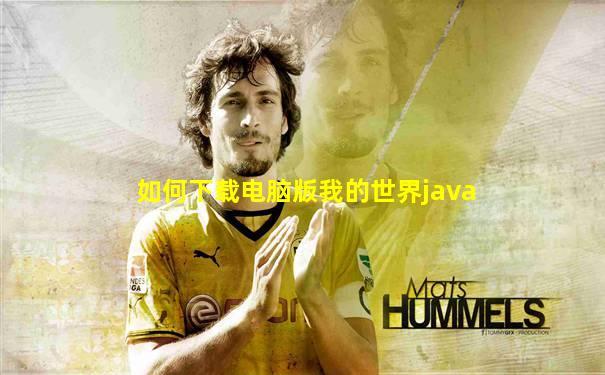 如何下载电脑版我的世界java