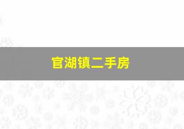 官湖镇二手房