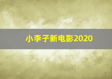 小李子新电影2020