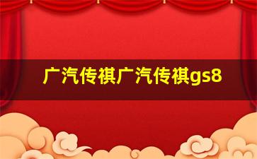 广汽传祺广汽传祺gs8