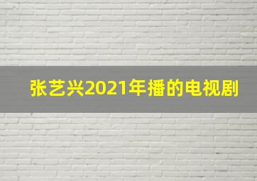 张艺兴2021年播的电视剧