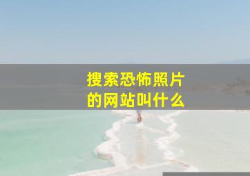 搜索恐怖照片的网站叫什么