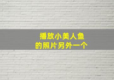 播放小美人鱼的照片另外一个