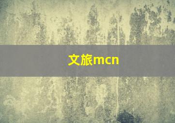 文旅mcn