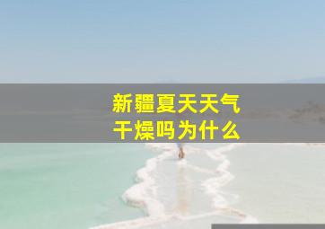 新疆夏天天气干燥吗为什么