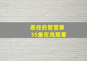 易经的智慧第55集在线观看