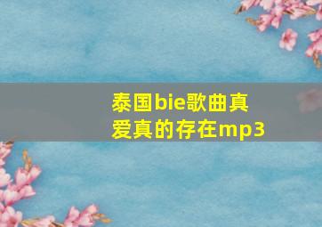 泰国bie歌曲真爱真的存在mp3