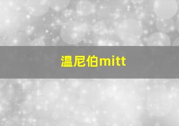 温尼伯mitt