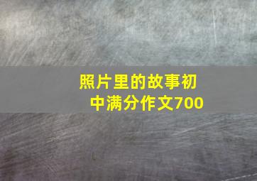 照片里的故事初中满分作文700