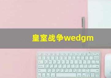 皇室战争wedgm