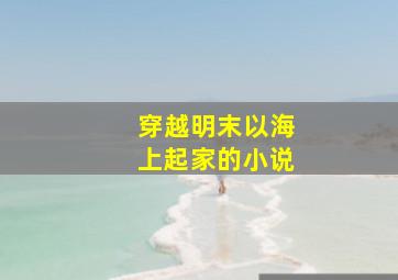 穿越明末以海上起家的小说