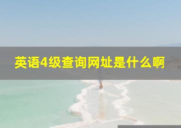 英语4级查询网址是什么啊