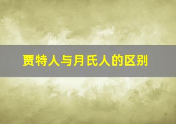 贾特人与月氏人的区别