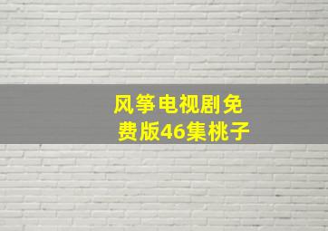 风筝电视剧免费版46集桃子