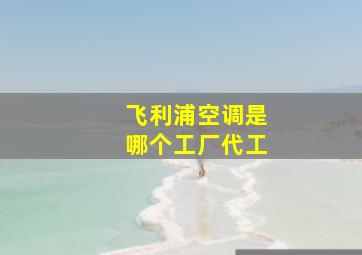 飞利浦空调是哪个工厂代工